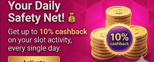 Weekly VIP Cashback Rebate promotion